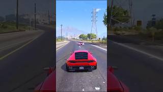 GTA 5 lamborghini accident ps5 short [upl. by Cilka]