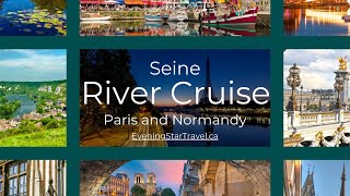 Seine River Cruise  Paris and Normandy [upl. by Llemert]