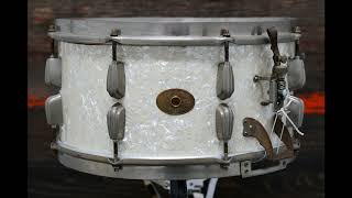 SOLD  Slingerland 7x14quot Concert King Snare Drum  1940s WMP Rewrap [upl. by Hazen]