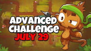 BTD6 Advanced Challenge  1 round  July 29 2023 [upl. by Geller]