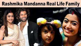 Rashmika Mandanna Real Life Husband and Family Photos  Family Members  Biography [upl. by Enom]