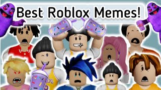 30 minutes and 1 second of funny Roblox memes [upl. by Hahseram]