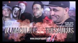 KOTD  Rap Battle  The Saurus  Illmac vs Manik  Spyte  GP2011 R1 [upl. by Eiveneg]