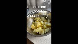 AIR FRY CHIPAND POTATO SEASONED SIDE DISH  DELICIOUS [upl. by Llebyram]