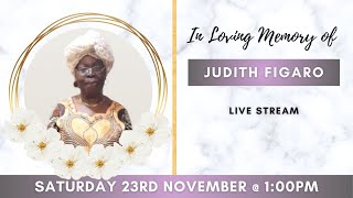 Celebrating the life of Judith Figaro [upl. by Sevein]