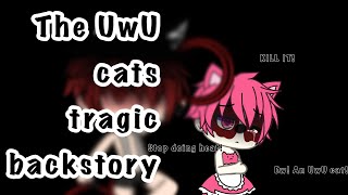 owo cats sad story 😢😪  gacha life [upl. by Chaddy]