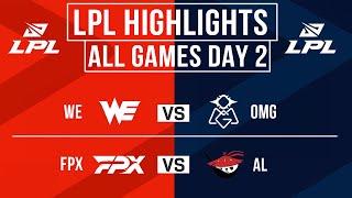 LPL Highlights ALL GAMES Day 2  LPL Spring 2024 [upl. by Suiratnod]