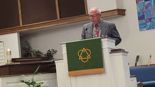 Rev Andrew Hilla Preaching at Grace UMC of Millersburg PA on November 10 2024 [upl. by Ambie]