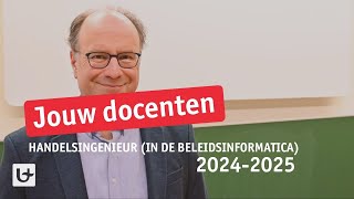 De docenten van de 1ste Bachelor 2024  2025  Handelsingenieur in de beleidsinformatica [upl. by Aveline77]