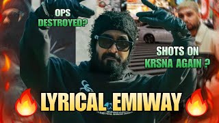 EMIWAY  W  FULL BREAKDOWN  REVIEW   SHOTS ON KRSNA [upl. by Ellekcir]