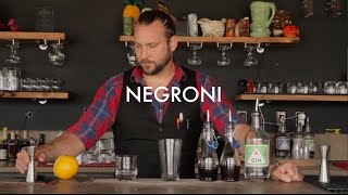 Negroni with Cardinal Spirits Standard Dry Gin [upl. by Imojean]