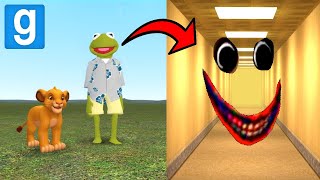 DISTURBING BACKROOMS NPC  Garrys mod Sandbox [upl. by Euqcaj]