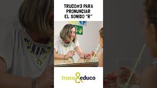 Truco 3 para pronunciar el sonido R logopedia aprendeencasa niños madres shorts [upl. by Orel]