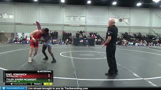 152 Lbs Quarterfinals 8 Team  Kael Voinovich Oklahoma Red Vs Tyler Xavier Mcknight Georgia Re [upl. by Yalahs]