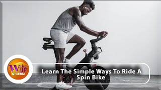 Beginners Exercise  Learn How To Use The Spin Bike [upl. by Placeeda478]