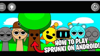 CARA MAIN GAME SPRUNKI DI ANDROID REAL CUY [upl. by Maunsell34]