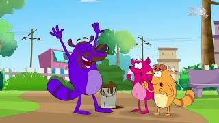 Happy ka Gussa  Pyaar Mohabbat Happy Lucky  Zee Kids  Cartoon Show [upl. by Zavala222]