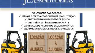 LOCAÇÃO DE EMPILHADEIRAS  11 26283408  JEX EMPILHADEIRAS ID 8491456 [upl. by Tanney]