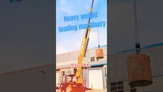 Engineering machinery🚧 construction heavy weight loading machineryautomobile crane 🏗️construction [upl. by Nahtannoj624]