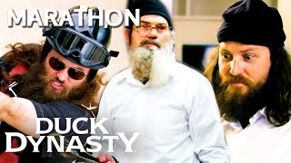 6 ROBERTSON DOITYOURSELF MOMENTS quotHow Hard Can It Bequot Marathon  Duck Dynasty [upl. by Iggie641]