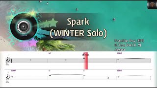 매직씽아싸노래방 aespa  Spark WINTER Solo 노래방karaoke  MAGICSING [upl. by Margalo]