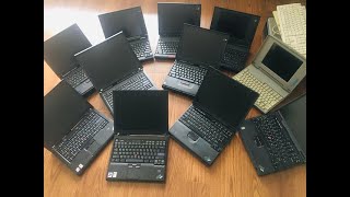 My ThinkPad Collection 14 ThinkPads [upl. by Neeneg]