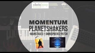 MOMENTUM Planetshakers Mainstage Omnisphere 2 Patch keyboard lesson [upl. by Giana]