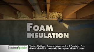 Foam Insulation for Basements and Crawl Spaces [upl. by Flam]