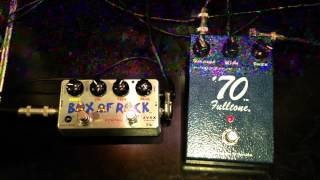 Zvex Box of Rock vs Fulltone 70 Fuzz [upl. by Aerua]