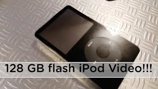 Upgrading a 30 GB iPod Video iFlash Quad mod  4 32 GB micro SD cards  Rockbox [upl. by Krysta]