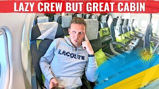 Review RWANDAIR A330  GREAT CABIN LAZY CREW SAFETY CONCERNS [upl. by Ecnarepmet]