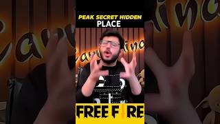 Peak Secret Hidden Place🤫 shorts youtubeshorts freefire shortsfeed [upl. by Sanyu]