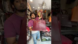 Affordable leather ladies office purse  best online store for leather bag  DHARAVI LEATHER MARKET [upl. by Bedad845]