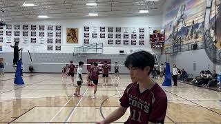 Richmond High vs Steveston London set 5 pt1 [upl. by Haliehs]