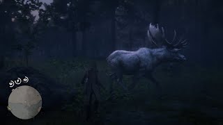 Legendary animals huntingRed dead redemption2 RDR2 Legendary moose [upl. by Burtis]