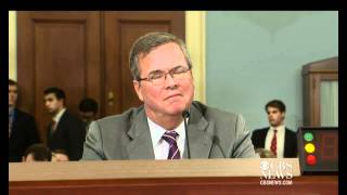 Jeb Bush rejects Grover Norquist pledge [upl. by Attenehs]