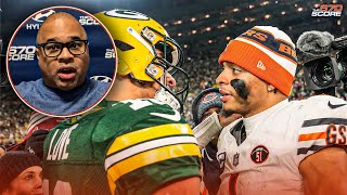 REACTION Bears suffer 10th straight loss to Packers in season finale [upl. by Eisenstark]