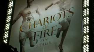 Chariots of Fire Olympic Theme SongVangelis ampfilm at Guilgud Theatre London UK [upl. by Eilahs]