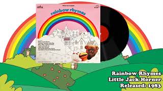 Rainbow Rhymes 10  Little Jack Horner [upl. by Allmon]