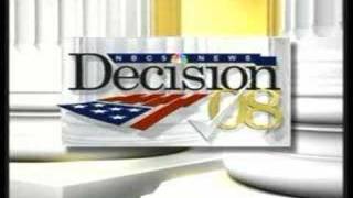 NBC 5s Decision 2008 Open and Close [upl. by Notnirt]