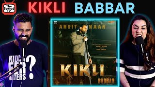 Amrit Maan KIKLI  Desi Crew  Babbar  Amar Hundal  Delhi Couple Reactions [upl. by Annemarie638]