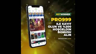 Betwinner promosyon kodu PRO999  Yeni üyelere Extra Bonus [upl. by Aduhey]