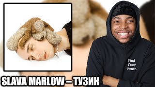 SLAVA MARLOW – ТУЗИК FULL ALBUM REACTION  These transitions were fire 🔥 [upl. by Nosnhoj]