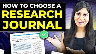 How to choose a journal for research paper publication 🔥  Detailed explanation [upl. by Lednahs784]