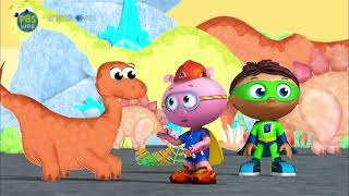 Super Why S02EP07 Baby Dinos Big Discovery [upl. by Nesyaj754]