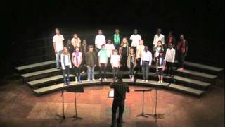 Rosslyn Academy 6th Grade Choir 20132014  quotChoo Choo Ch Boogiequot [upl. by Adnaugal]