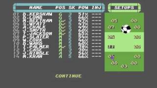 C64 Game  1st Division Manager [upl. by Markiv]