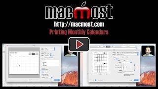 Printing Monthly Calendars 1299 [upl. by Eva]