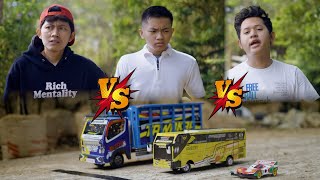 Diwan Balap Bus Telolet VS Tamiya VS Truk Oleng  fikrifadlu [upl. by Akina]