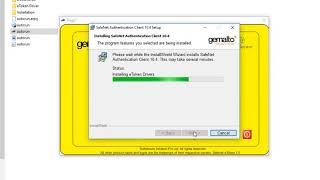 How to install eToken Driver Windows OS [upl. by Lavern]